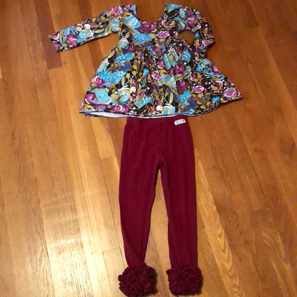 Ruffle pants outfit